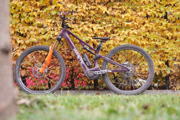 E-MTB approved: Getestet haben wir die WTB-Gravity-Reifenkombi am Whyte eLyte EVO RS.
