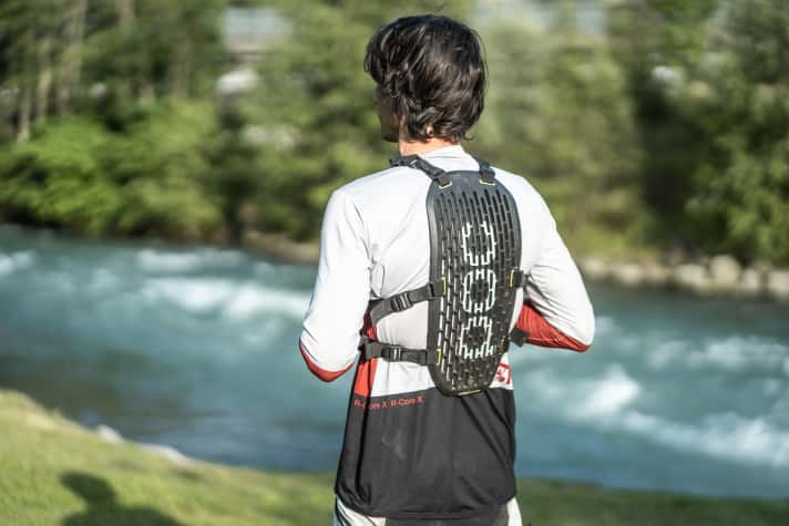 So sieht das Ganze von hinten aus.