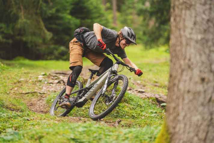 Mit den richtigen Tracks multipliziert sich die gute Laune auf dem Trail.