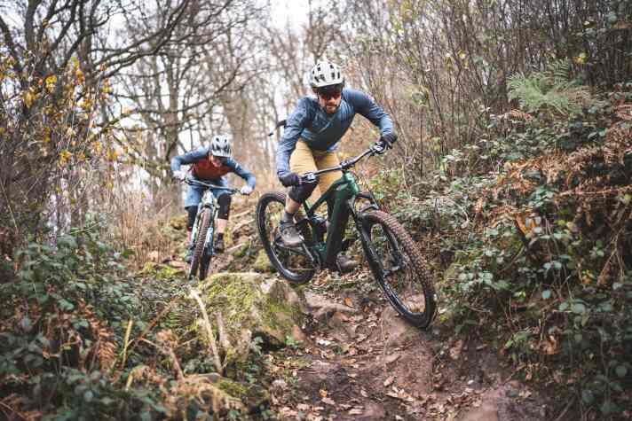 Liegt satt auf dem Trail und bietet richtig viel Traktion: Das Conway Xyron ST 10.0.