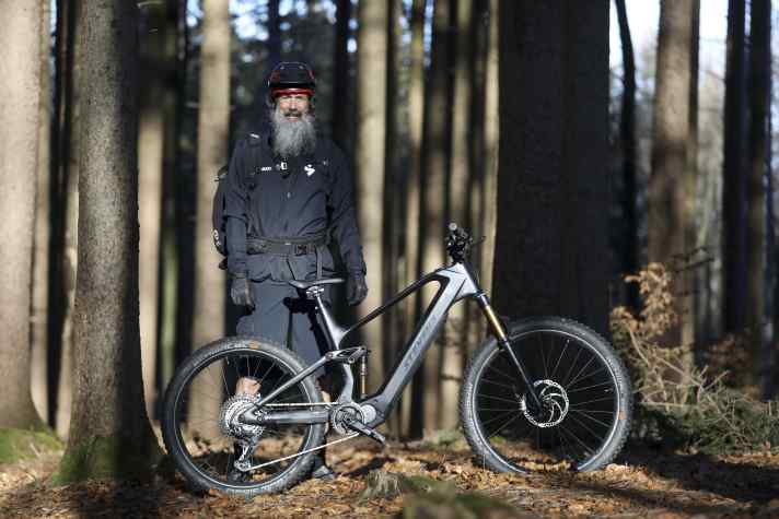 Die Kilometeranzahl von Christian und seinem Stevens blieb überschaubar, dafür bezwang der Kleinwalsertal-Local mit dem Bike den ein oder anderen Höhenmeter.