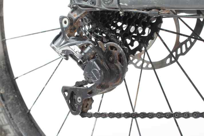 Leichter als eine mechanische Schaltung: die elektronische Shimano Di2.
