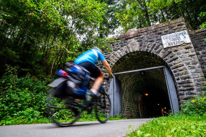 Alte Bahntrassen sind perfekte Radwege