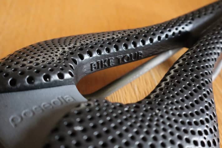 Der Posedla Joyseat konnte uns überzeugen. Nettes Detail: Die Gravur an der Innenseite