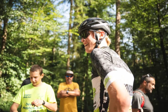 Elias Hückmann wurde deutscher Meister in der U17 Kategorie im Cross Country.