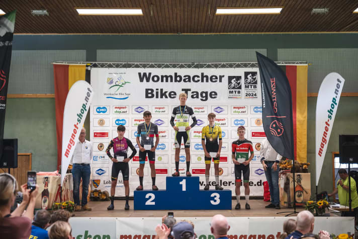 Platz 1 für Elias!