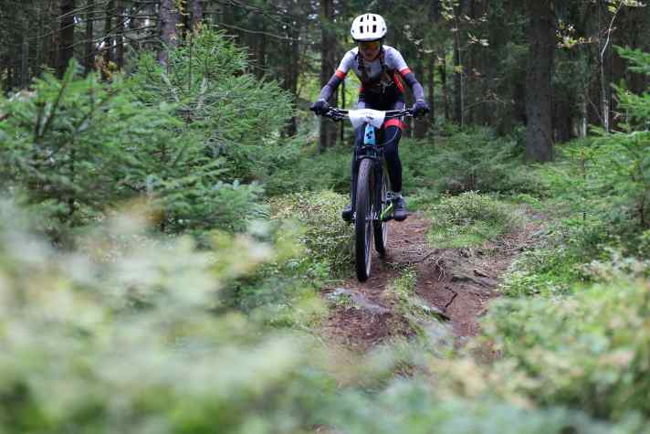 Auf den Trails rund ums BWAZ Lunaris fanden alle Könnerstufen ideale Trail-Bedingungen vor.