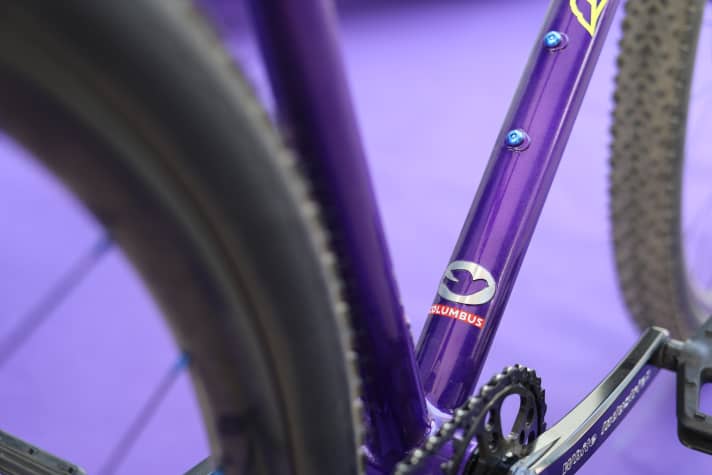 Der Hauptrahmen des Leovelo Jungle Hunt besteht aus Columbus Zona Stahlrohren.