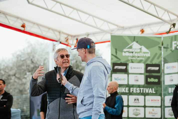 Der Erfinder des BIKE Festivals: Uli Stanciu (75)