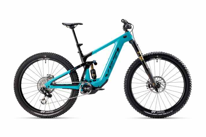 Das Topmodell T4 mit XX-Transmission und Fox Podium.