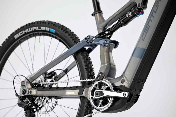 Der Horstlink-Hinterbau mit progressiver Kinematik soll im Traileinsatz für ein feinfühliges und kontrolliertes Fahrverhalten sorgen.