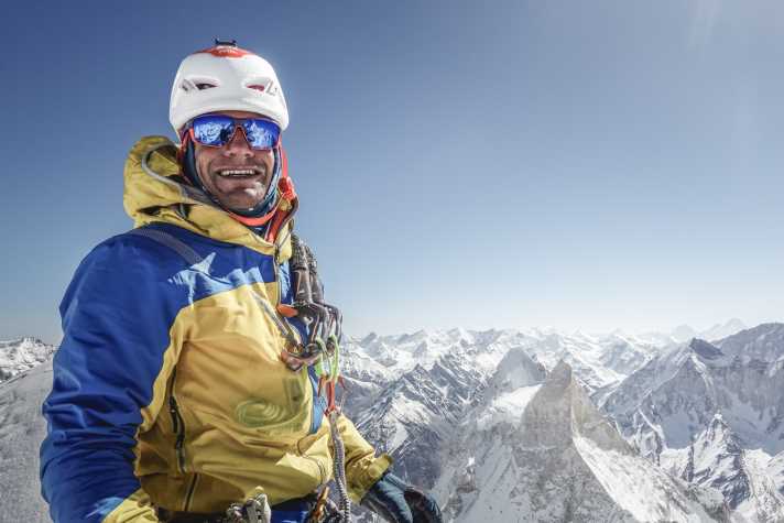 Schweizer Bergsteiger Roger Schäli