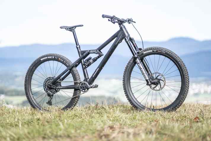 Das Liteville 303 Enduro trägt den ikonischen Namenszusatz MK1.