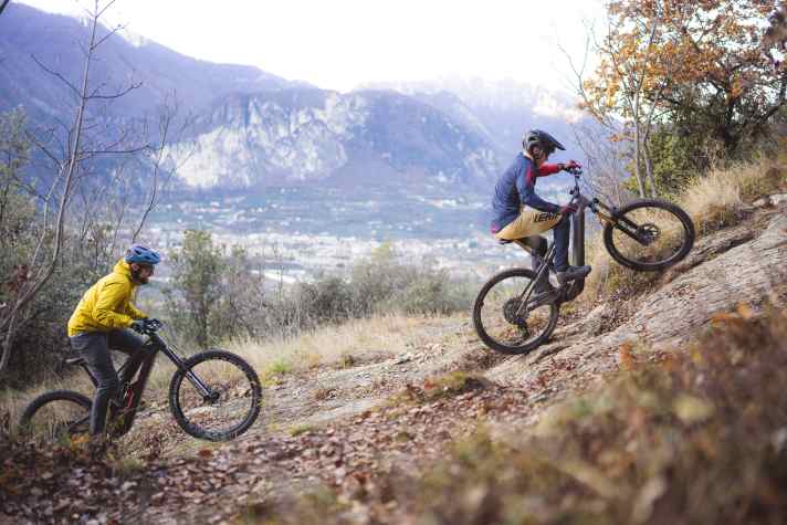 Das Cube One55 klettert gut, aber nicht ganz so souverän, wie wir es von den gemäßigteren E-Mountainbike-Modellen der Oberpfälzer gewohnt sind.