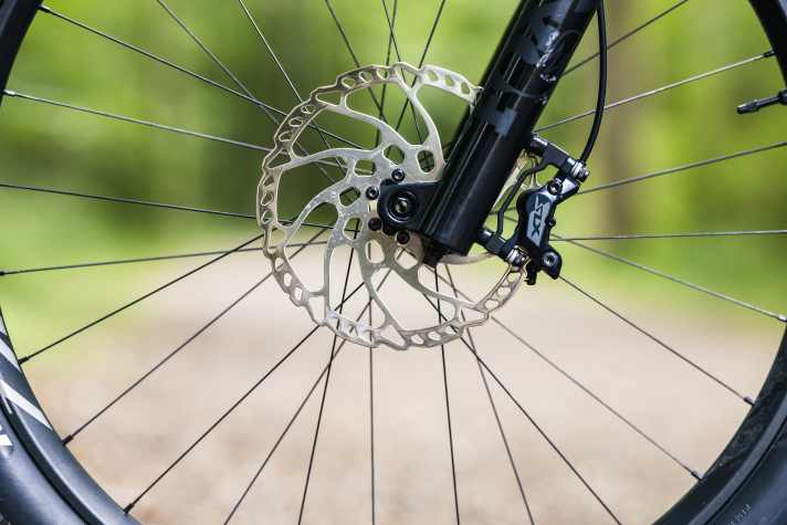 Die SLX-Stopper verrichten sehr zuverlässig und mit gutem Biss ihren Dienst.