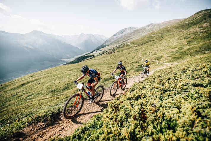 Nicht nur landschaftlich jagt auf der BIKE Transalp ein Highlight das nächste