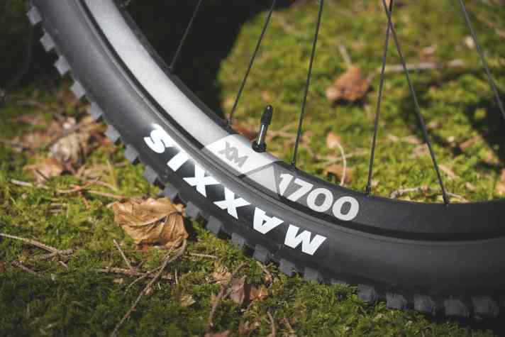 Die XM-1700-Laufräder von DT Swiss entstammen der All-Mountain-Linie, nicht dem E-Bike-Portfolio.