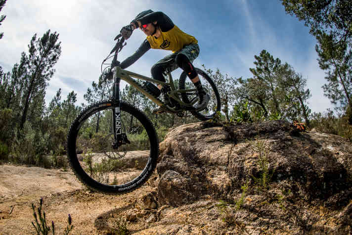 Für den harten Enduro-Einsatz verwendet Propain ausschließlich starke Edelstahllager.