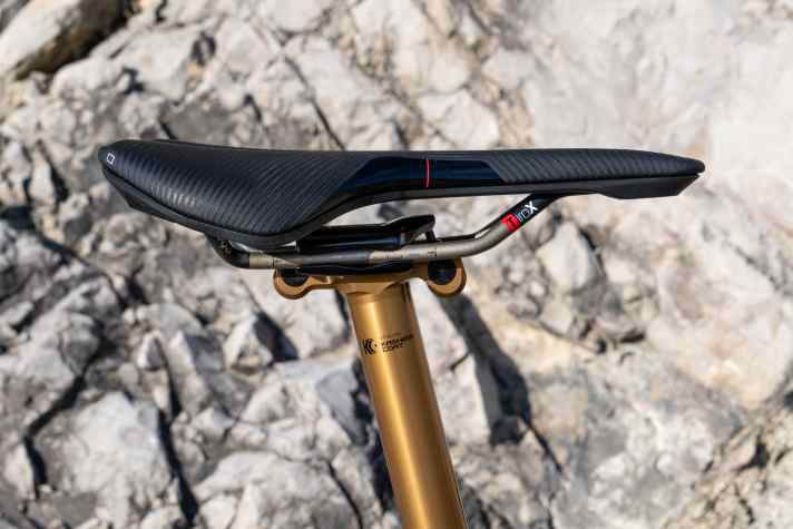 Das leichtere Gestell soll etwas Gewicht einsparen