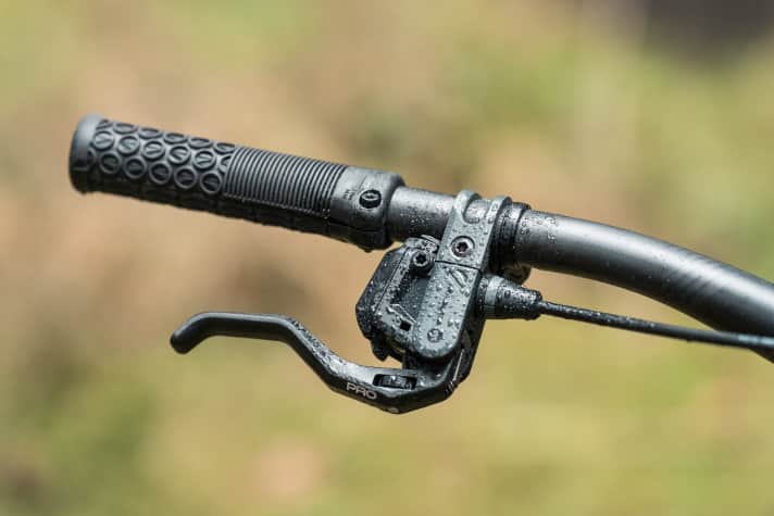 Die Ergonomie der Hebel ist super, doch für kurze Finger lässt sich der Stopper nicht ideal einstellen.