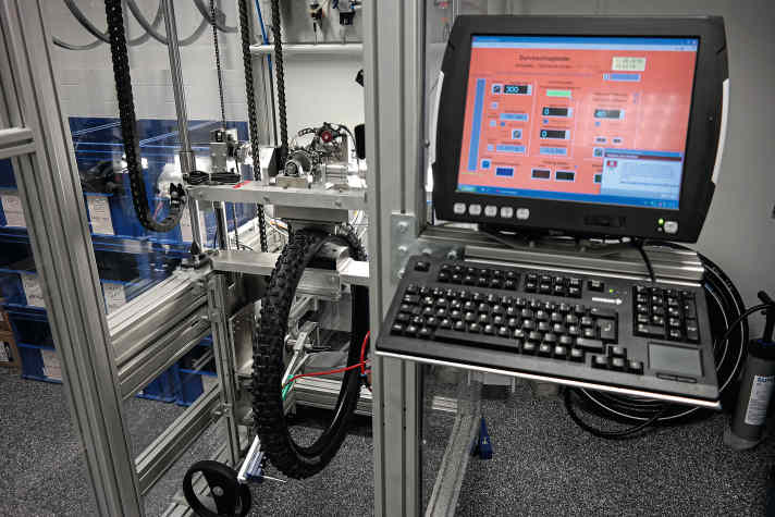 Reifentest im Labor