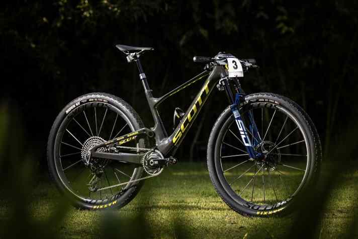 Nino Schurters Scott Spark RC: Auch technisch ist der Cross Country-Worldcup überaus spannend.