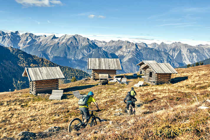 Der neue Zirbentrail: Start auf 2600 Metern und gut 9 km lang.