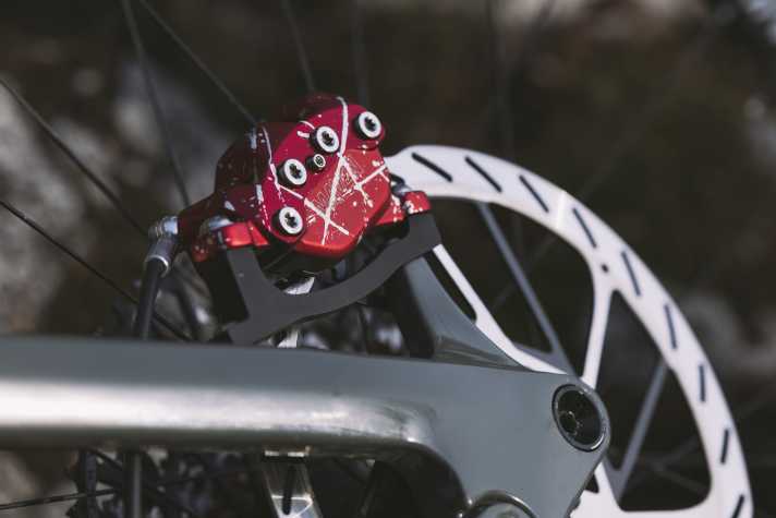 Die Sram Maven ist die kräftigste hydraulische Scheibenbremse, die Sram jemals gebaut hat.