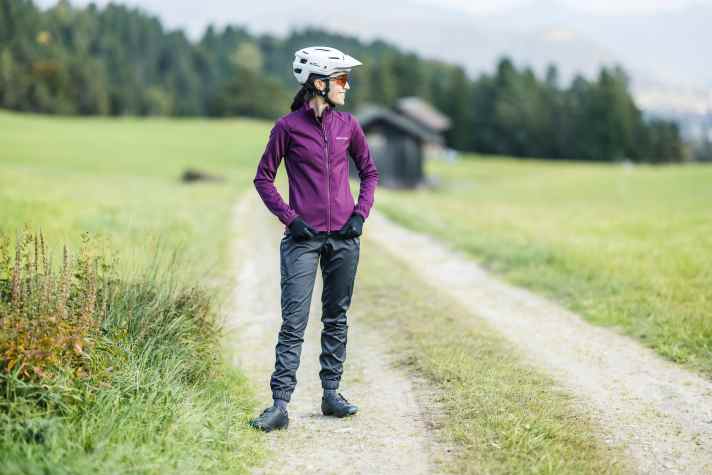 Klassische Softshell-Kombi - gibt es auch für Männer