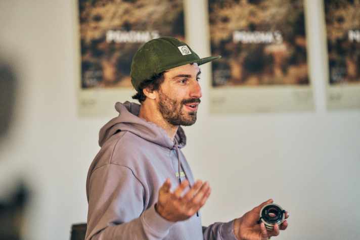 “Das Poacha richtet sich an den Weekend-Warrior, der im Bikepark fährt und keine Kompromisse eingehen möchte”,  Tim Lenz, Konstrukteur Ghost.