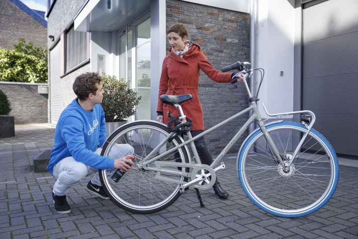 Das Swapfiets Deluxe 7 ist eines von 4 Rad-Modellen, die im Abo angeboten werden.