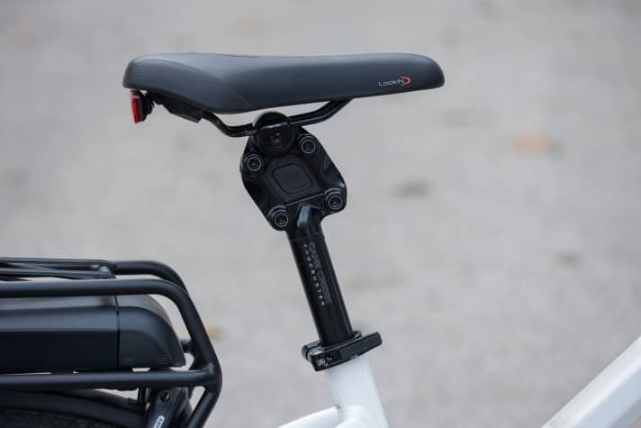 Parallelogramm-Sattelstütze Cane Creek New Thudbuster: Bügelt groben Fahrbahn­untergrund glatt.