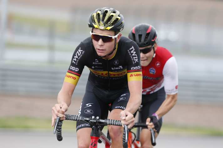 Der Sprung zu den Profis gelang Kim Heiduk über das deutsche Continental-Team Lotto Kern-Haus.