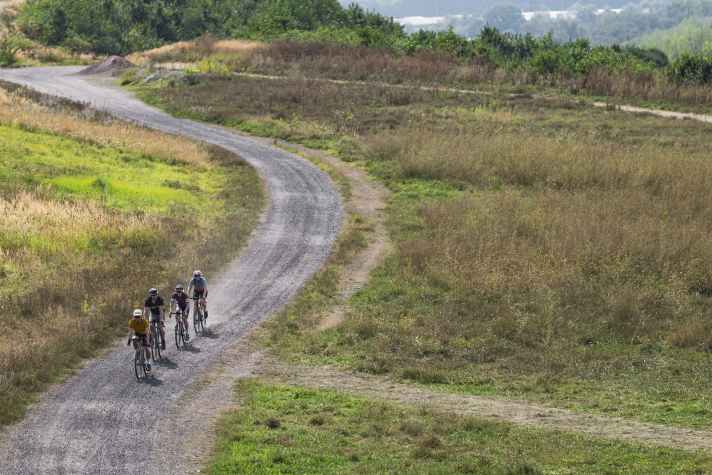 Gravel-Race auf historischem Grund der Zeche Ewald