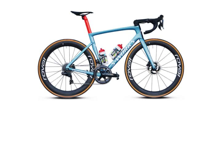 Das Teamrad von TotalEneriges stellt Specialized.