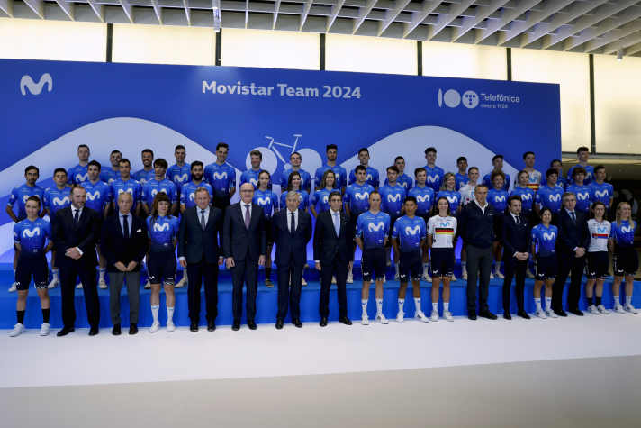 Das Team von Movistar für 2024