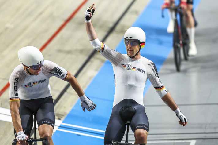 Top-Kandidaten für eine Medaille: Theo Reinhardt und Roger Kluge
