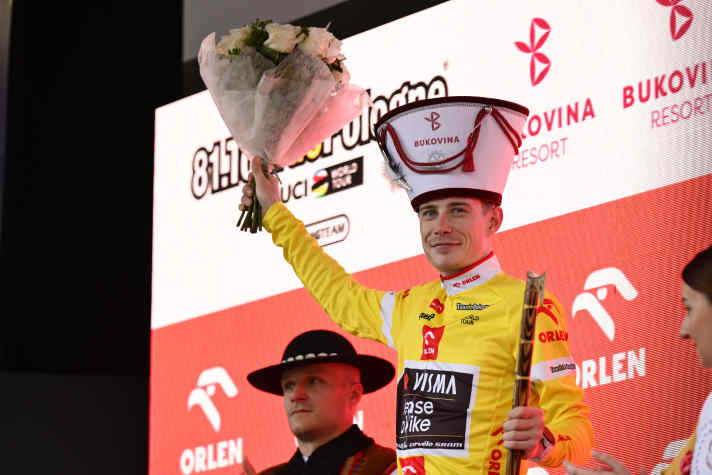 Jonas Vingegaard gewann die Polen-Rundfahrt 2024. 2025 ist er nicht am Start