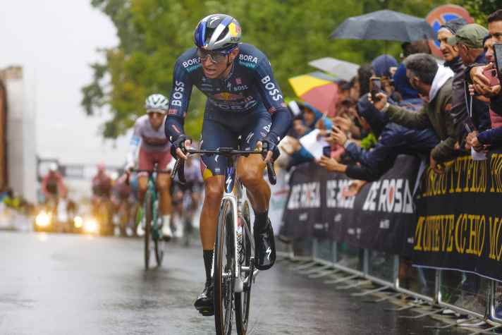 Fuhr beim Giro dell’Emilia stark: Florian Lipowitz