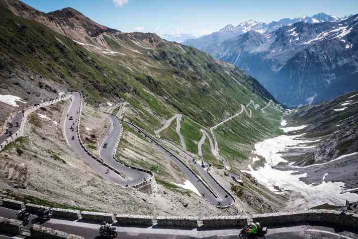 Das Stilfser Joch im Rennen zu fahren, ist ein Spaß der Extraklasse