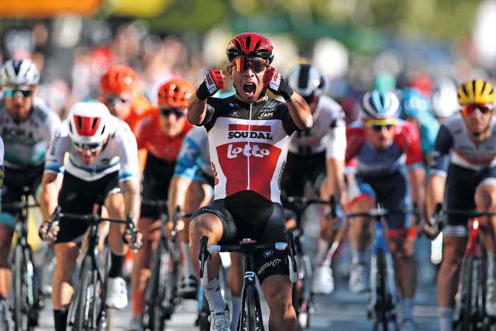 Caleb Ewan ist einer der schnellsten Sprinter der Welt.