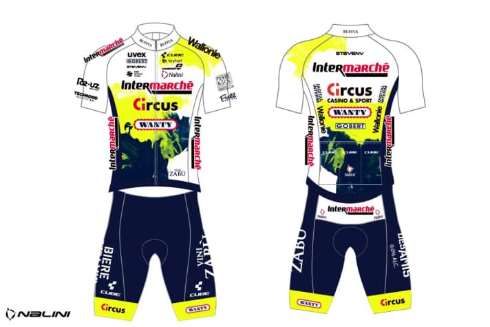 Das neue Trikot von Intermarche-Circus-Wanty