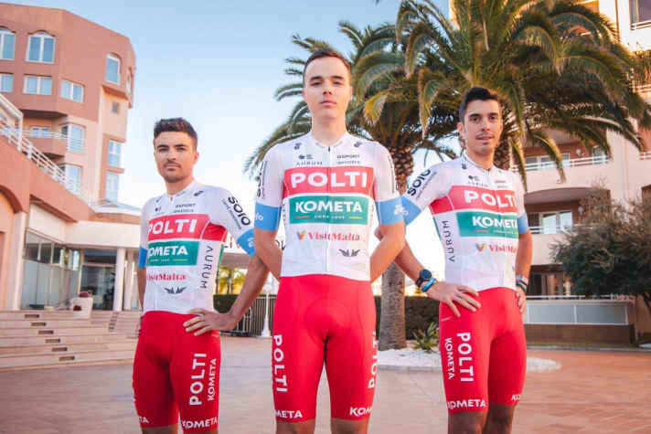 Das neue Trikot von Polti-Kometa
