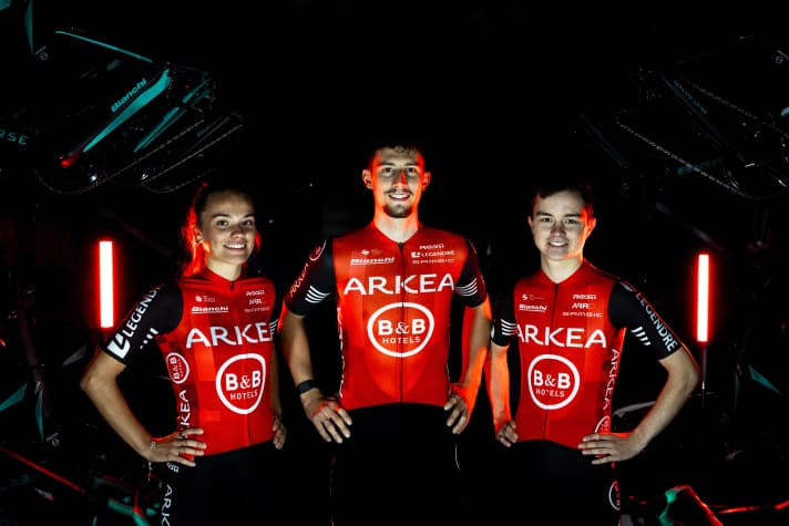 Die Trikots von Arkea-B&B Hotels kommen 2025 von Rosti