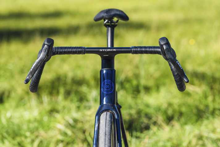 Der neue Lenker lässt viel Platz für eine Tasche