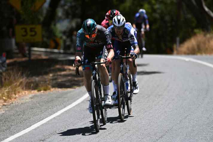 Schachmann bei der Tour Down Under, im Januar 2023