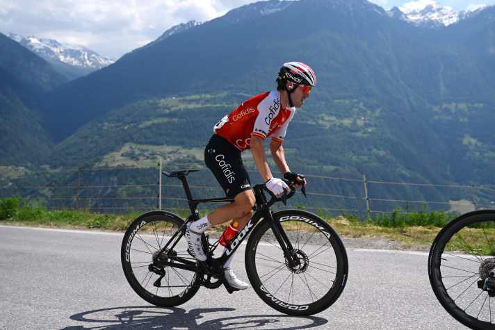 Ion Izagirre auf dem Look 795 Blade RS