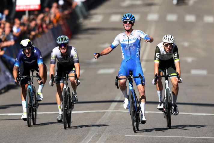 Felix Engelhardt gewann 2023 eine Etappe bei der Vuelta Castilla y Leon