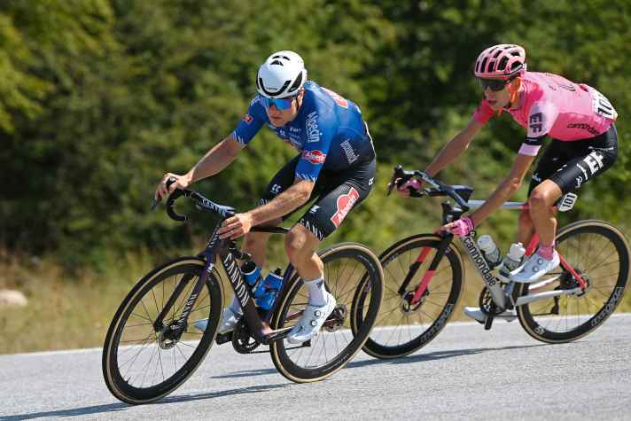 Vom Ruder-Sportler über den Rollentrainer zum Radprofi: Jason Osborne fährt für das Team Alpecin-Deceuninck.