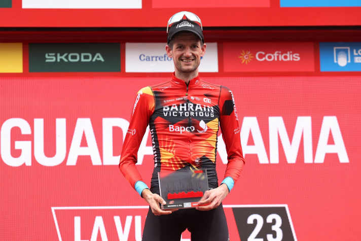 Rundum erneuert: So sah das Trikot von Bahrain-Victorious 2023 aus